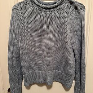 Lake Women's Blue Knit Sweater